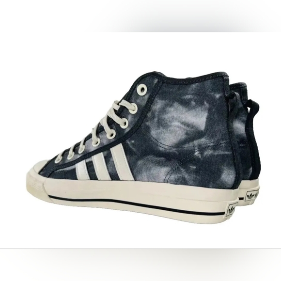 adidas Nizza Hi RF Originals Men's Shoes Grey Four/Wonder White NEW - Picture 8 of 8